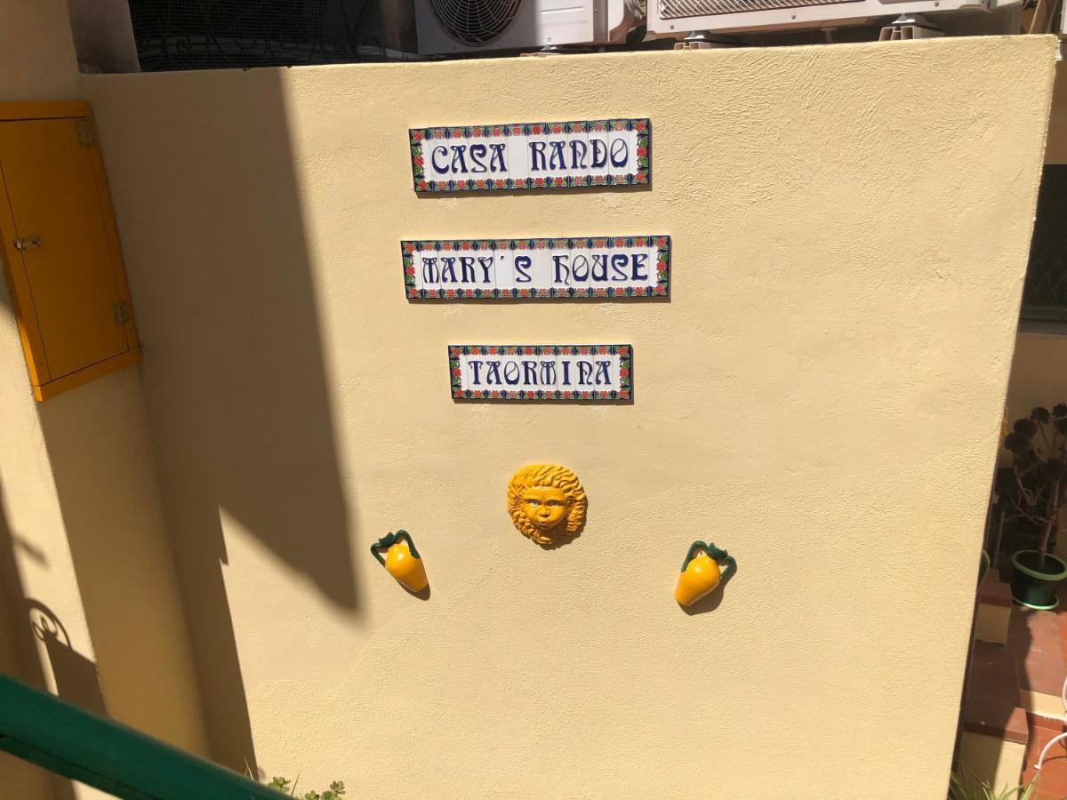 Апартаменти Casa Rando Mary'S House Таорміна Екстер'єр фото